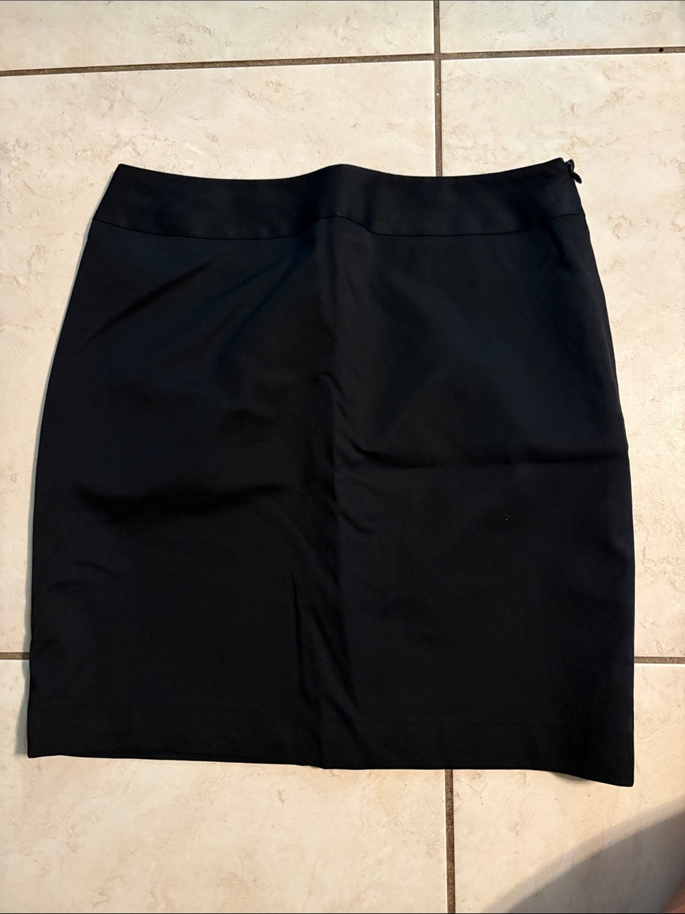 Ann Klein Classic Black Pencil Skirt - Women's Workwear